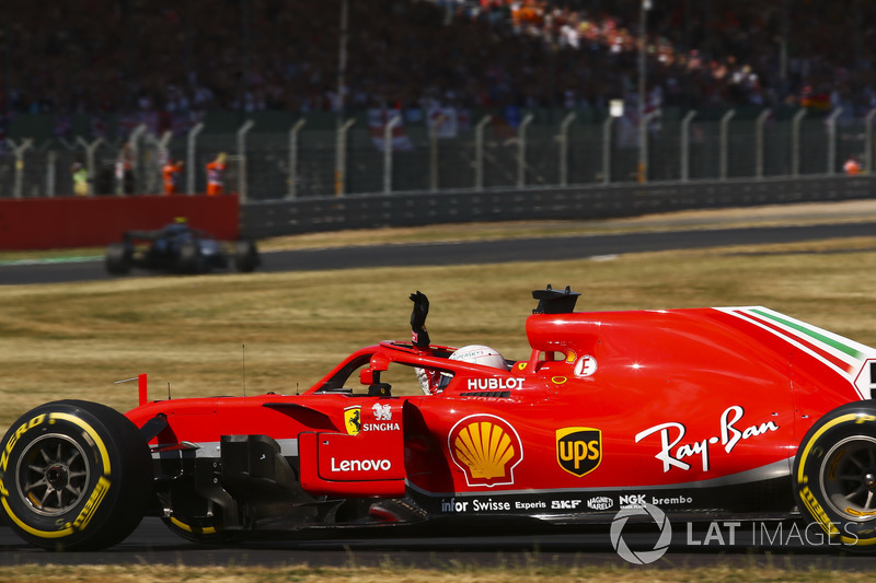 1º Sebastian Vettel, Ferrari SF71H (610 vueltas)