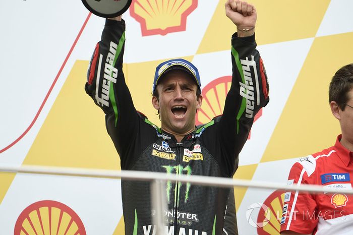 Podio: tercer clasificado, Johann Zarco, Monster Yamaha Tech 3