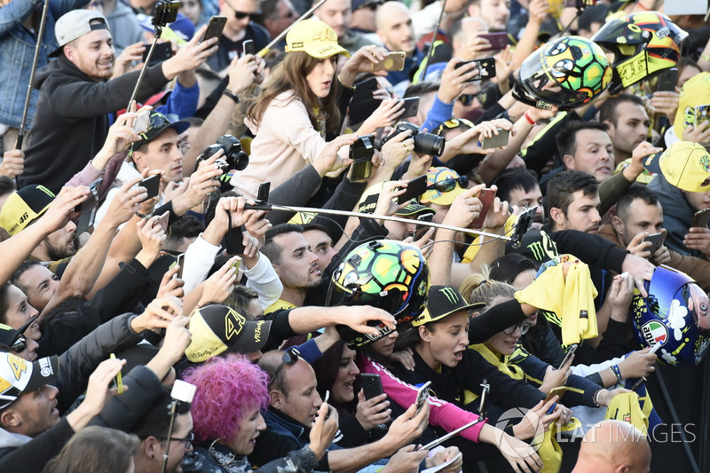 Fans of Valentino Rossi, Yamaha Factory Racing