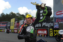 Pro Stock Bike winner Eddie Krawiec