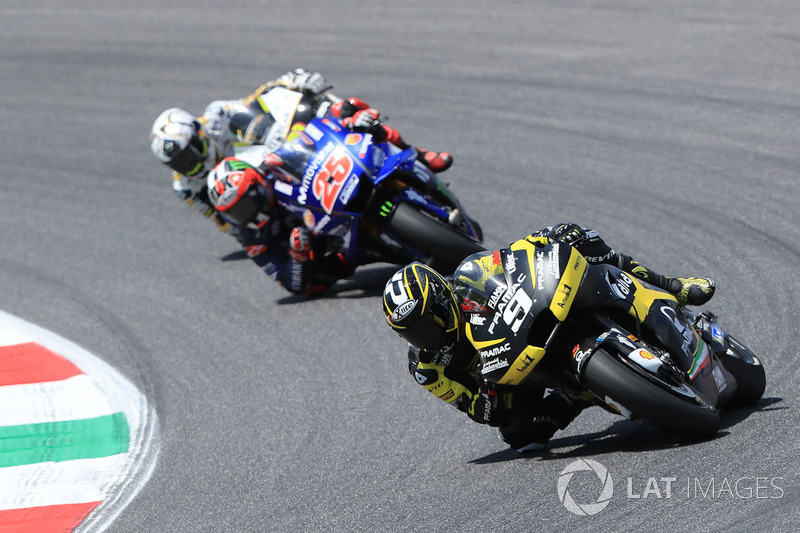 Danilo Petrucci, Pramac Racing, Maverick Vinales, Yamaha Factory Racing.