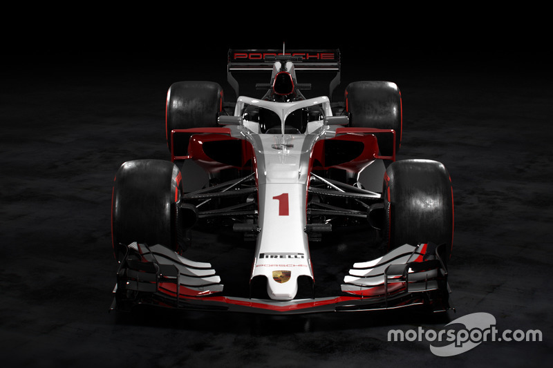 Designstudie: Formel-1-Auto von Porsche