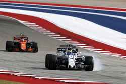 Felipe Massa, Williams FW40 fait un blocage de roue