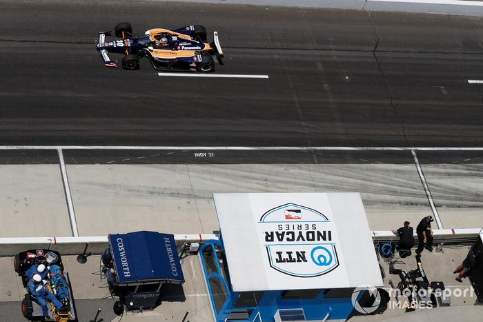 NTT Performance Pit, Takuma Sato, Rahal Letterman Lanigan Racing Honda