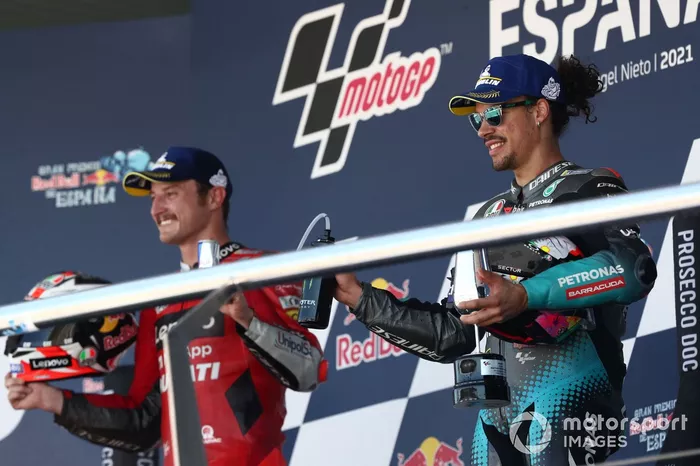 Podio: tercer lugar Franco Morbidelli, Petronas Yamaha SRT