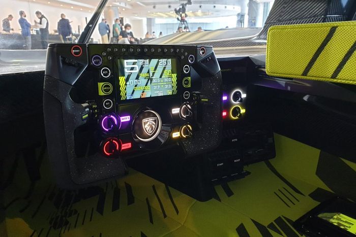 Detalles Peugeot Hypercar 9X8