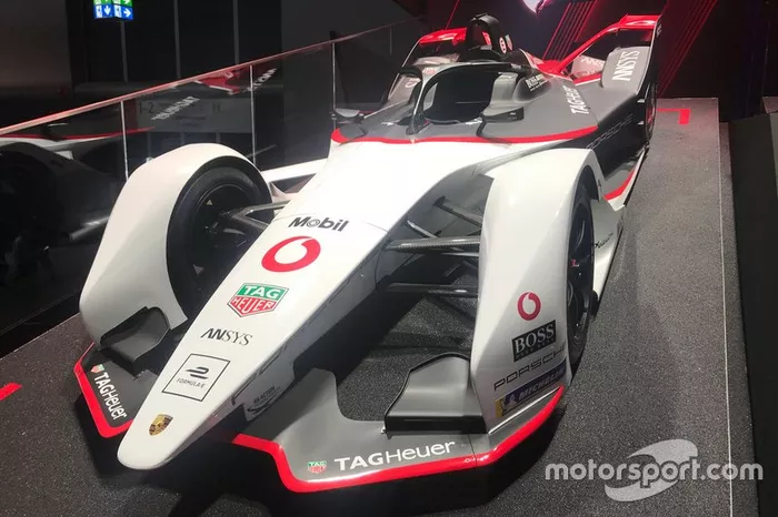 Monoposto della Porsche al Salone di Francoforte