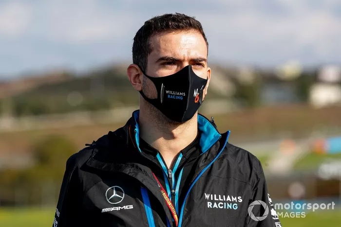 Nicholas Latifi, Williams Racing, recorre la pista