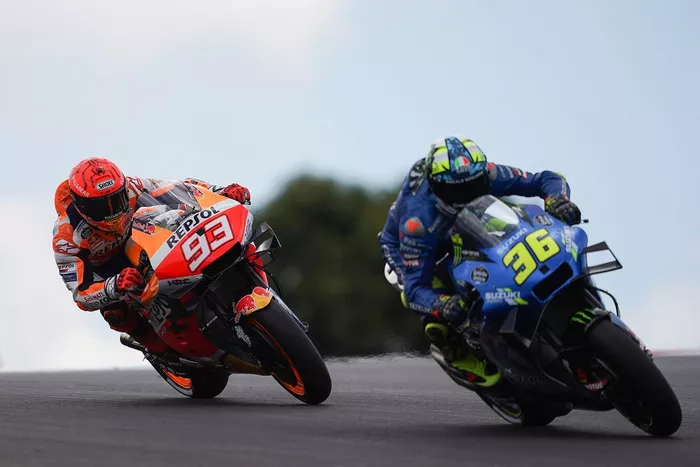 Marc Márquez, Repsol Honda Team, Joan Mir, Team Suzuki MotoGP