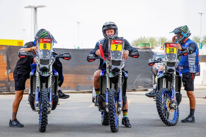 #6 Monster Energy Yamaha Rally Team: Andrew Short, #18 Monster Energy Yamaha Rally Team: Ross Branch