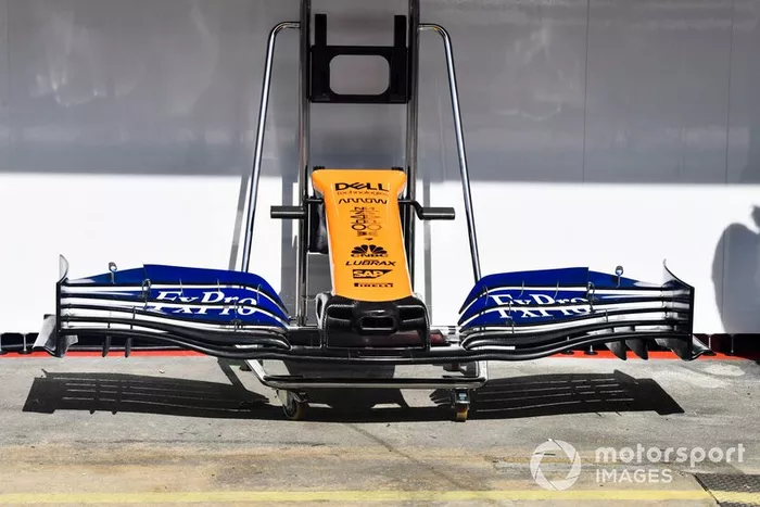 Alerón delantero del McLaren MCL34
