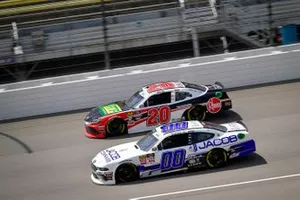  Cole Custer, Stewart-Haas Racing, Ford Mustang Jacob Companies,  Christopher Bell, Joe Gibbs Racing, Toyota Supra Rheem / RTP