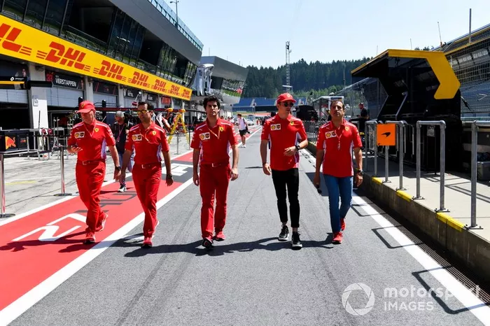 Jock Clear, Ferrari, Charles Leclerc, Ferrari