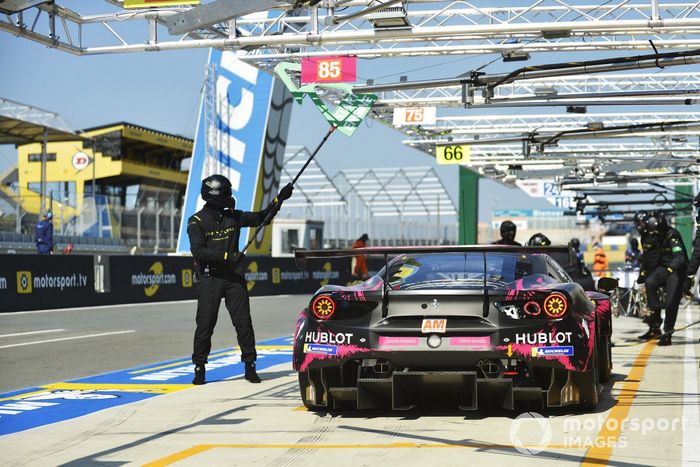 #85 Iron Lynx Ferrari 488 GTE Evo: Manuela Gostner, Rahel Frey, Michelle Gatting