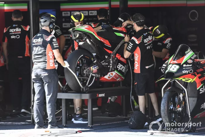 Garaje de Aprilia Racing Team Gresini
