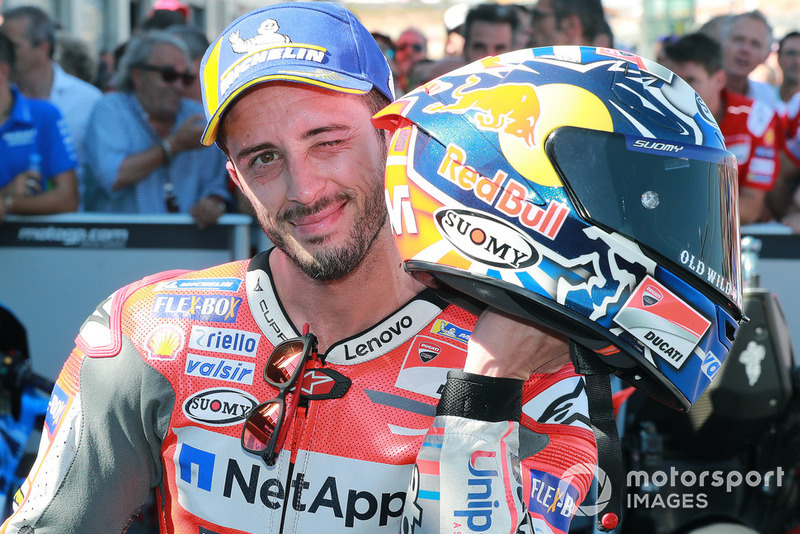 Il secondo classificato Andrea Dovizioso, Ducati Team