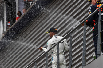 Podyum: 2. Lewis Hamilton, Mercedes AMG F1