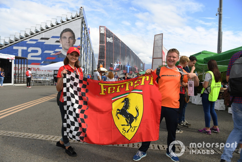 Az Orosz Nagydíj rajongói Szocsiból - F1 2018