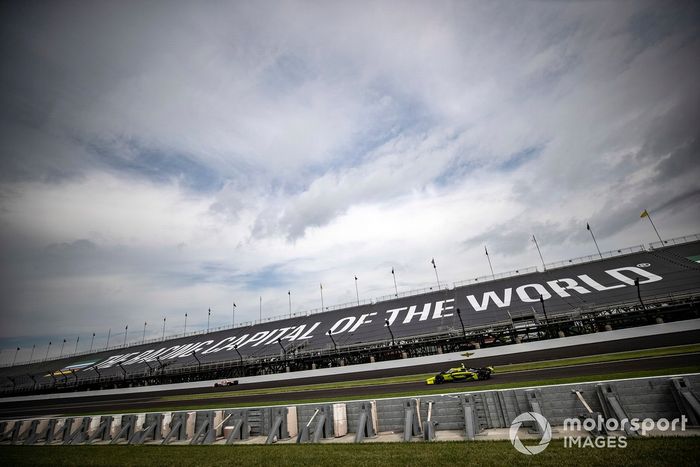 Josef Newgarden, Team Penske Chevrolet, Charlie Kimball, A.J. Foyt Enterprises Chevrolet, The Racing Capital of the World 