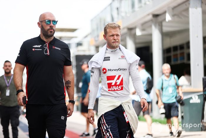 Kevin Magnussen, Haas F1 Team, Stuart Morrison, Jefe de Comunicación, Haas F1 Team