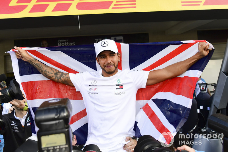 4e et Champion : Lewis Hamilton (Mercedes)