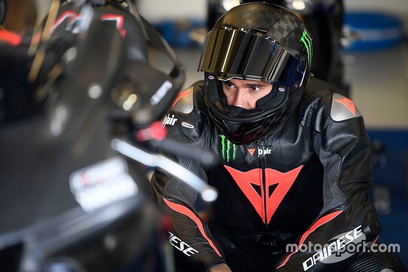 Lewis Hamilton teste la Yamaha Superbike