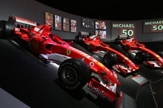 The 'Michael 50' exhibition in the Ferrari Museum in Maranello