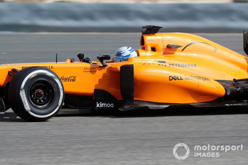 Jimmie Johnson dans la McLaren