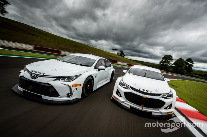 Os novos Corolla e Cruze da Stock Car 2020