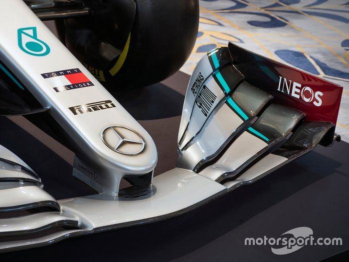 Mercedes AMG F1 livery detail