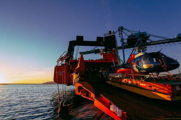 Embarque en Marsella del Dakar 2020