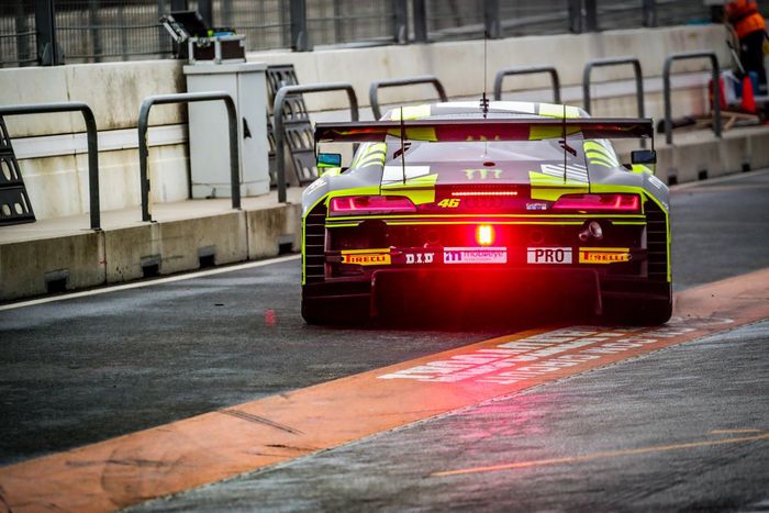 #46 Team WRT, Audi R8 LMS Evo II: Frédéric Vervisch, Valentino Rossi