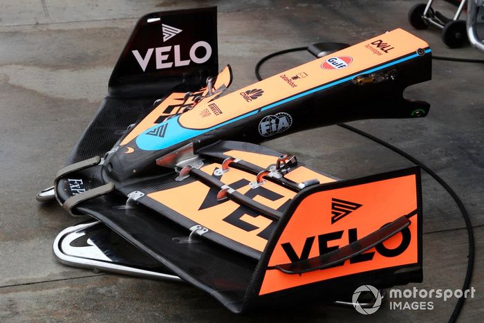 Morro del MCL36 de McLaren