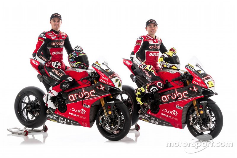 Chaz Davies, Alvaro Bautista, Aruba.it Racing-Ducati SBK Team