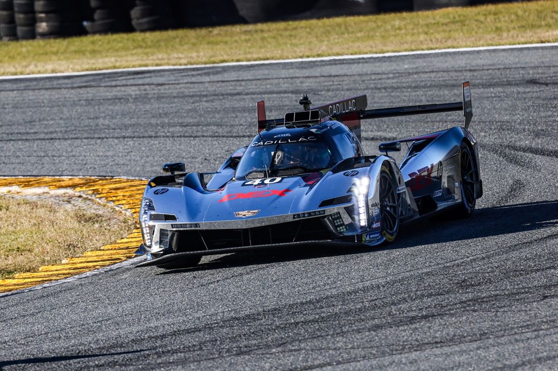 #40 Cadillac Wayne Taylor Racing Cadillac V-Series.R: Jordan Taylor, Louis Deletraz, Alex Lynn, Kamui Kobayashi