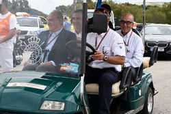 Ex Rey de España, Juan Carlos con Carmelo Ezpeleta, CEO Dorna Sports