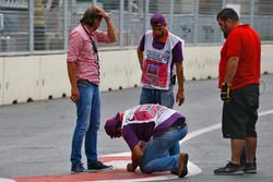 Se efectuaron reparaciones a bordillos