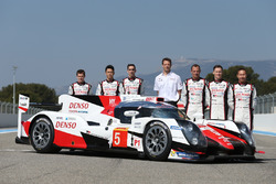 #5 Toyota Racing Toyota TS050 Hybrid: Anthony Davidson, Sébastien Buemi, Kazuki Nakajima, Alexander