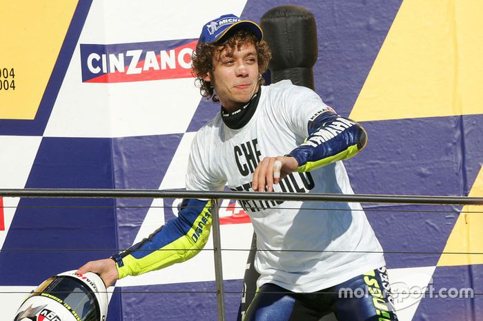 Ganador del campeonato Valentino Rossi 2004