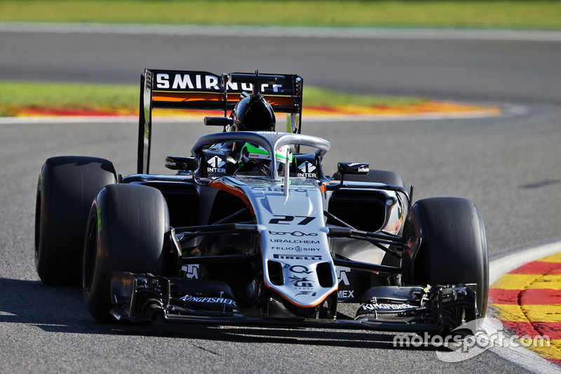 Force India VJM09, con el Halo al color de la carrocería