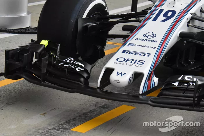 Williams FW40, voorvleugel
