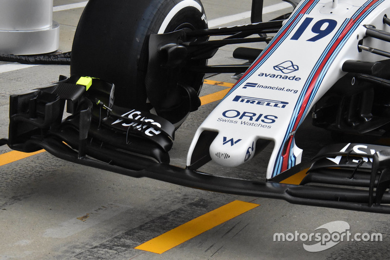 Williams FW40, front wing