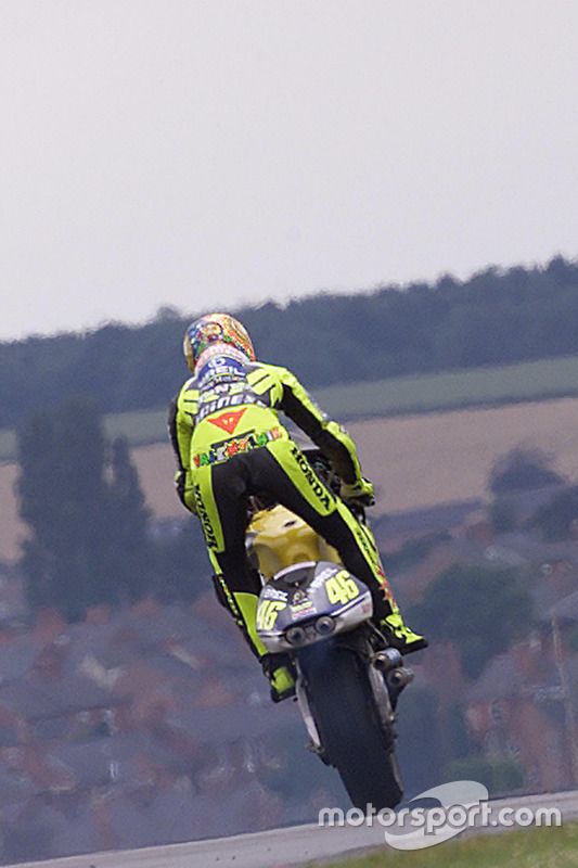 Ganador de la carrera Valentino Rossi, Honda