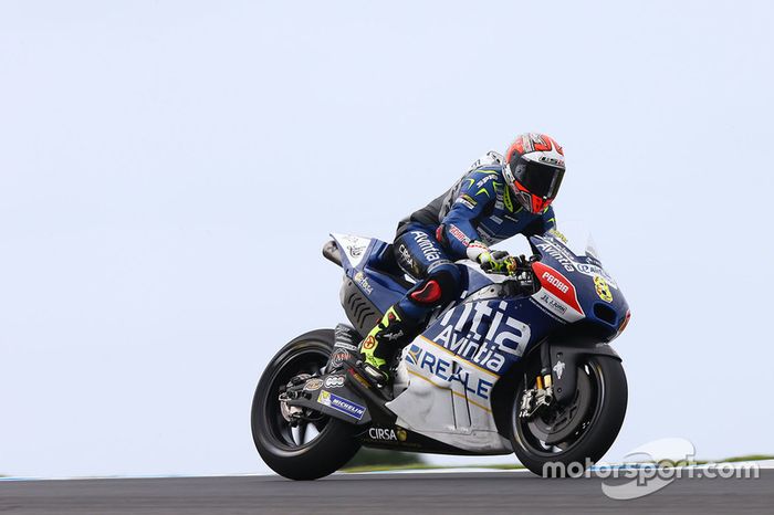 Hector Barbera con la Ducati 2016 del equipo Avintia Racing