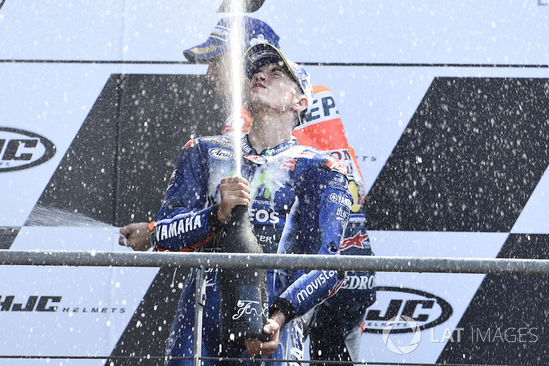 Winner Maverick Viñales, Yamaha Factory Racing