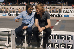Bernie Ecclestone, propriétaire de Brabham avec Max Mosley, manager de March Engineering
