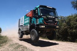 #507 Team De Rooy Iveco: Ton van Genugten, Anton van Limpt, Bernard der Kinderen