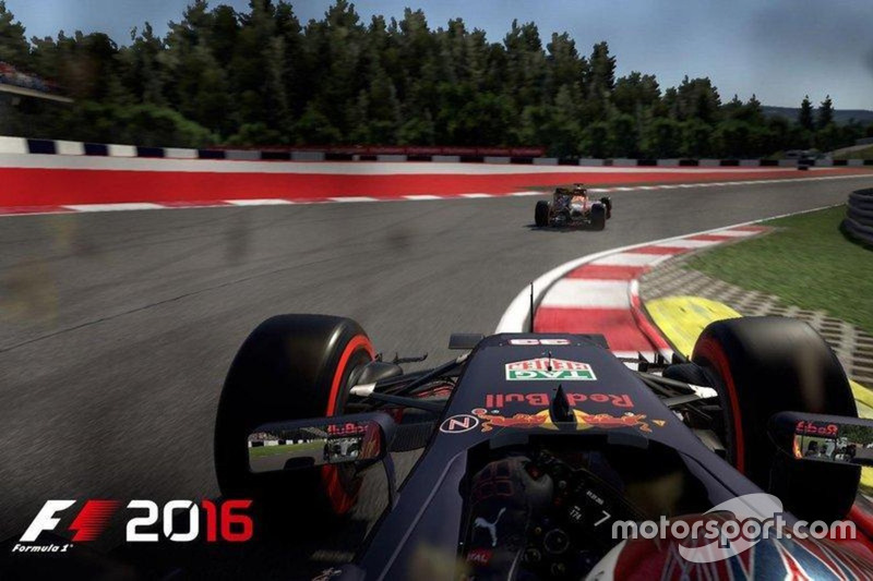 Captura de pantalla del Fórmula 1 2016