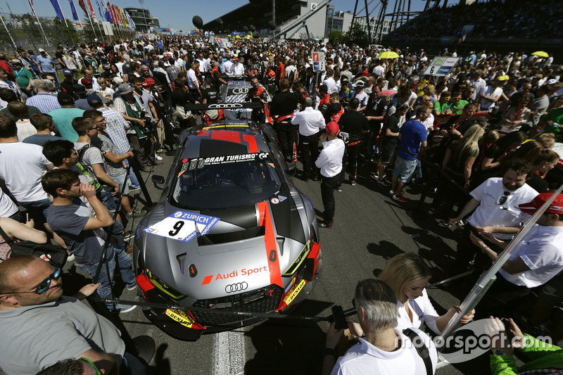 #9 Audi Sport Team WRT, Audi R8 LMS: Nico Müller, Marcel Fässler, Robin Frijns, René Rast