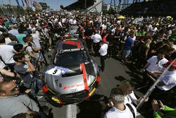 #9 Audi Sport Team WRT, Audi R8 LMS: Nico Müller, Marcel Fässler, Robin Frijns, René Rast